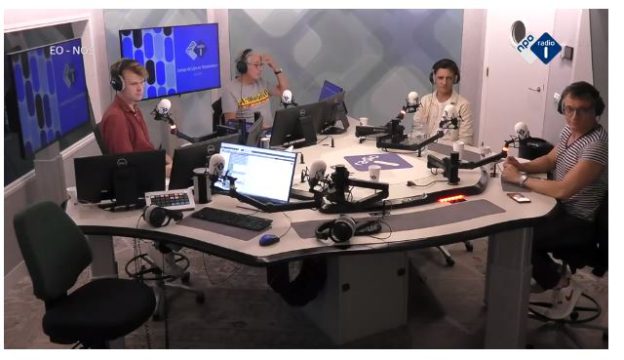 Op de radio: Paul te gast bij Langs de lijn en omstreken, Nporadio1.(03